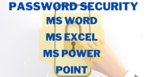 How To Set Password in MS Word Excel and Power Point File