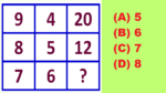 Reasoning Practice 8 Missing Term