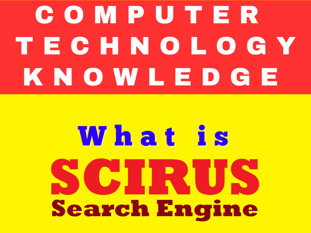 Scirus Search Engine in Hindi