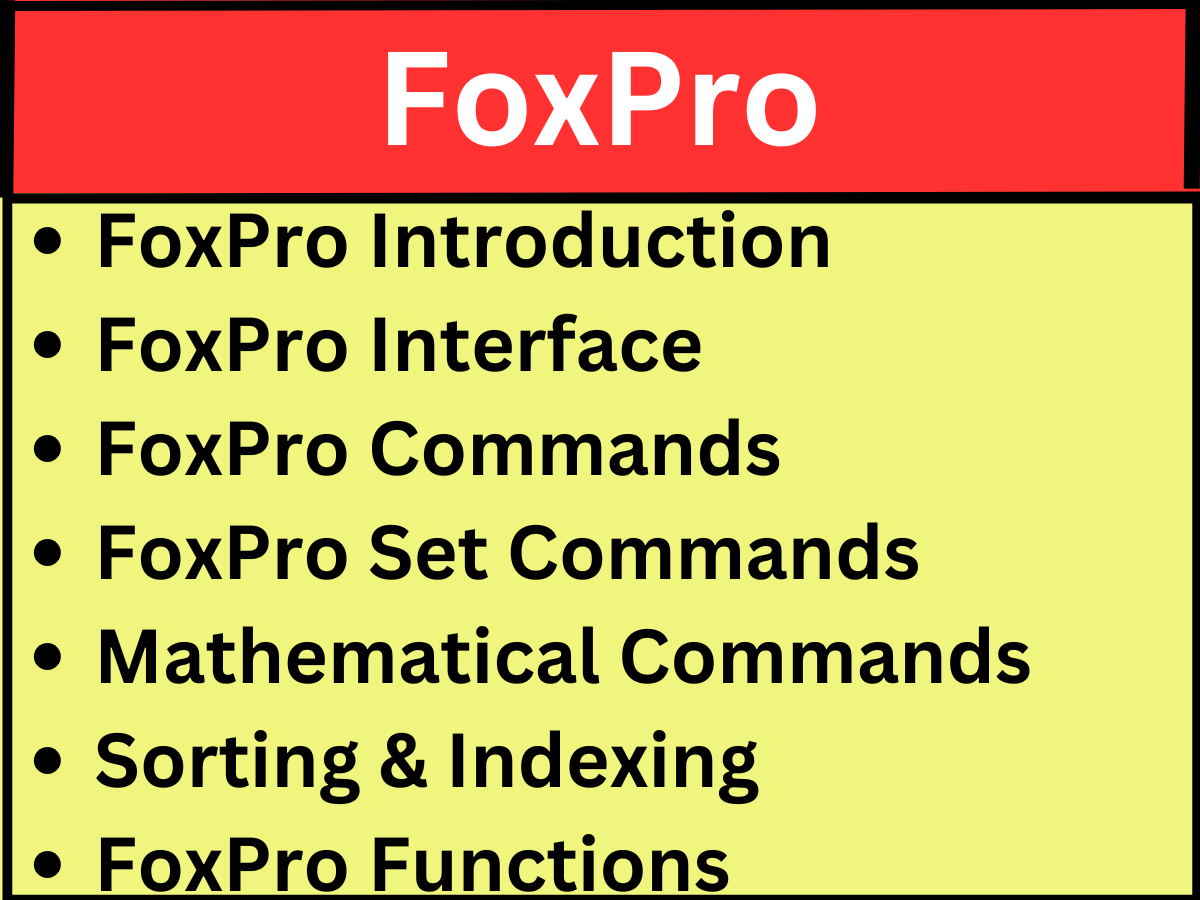 What is FoxPro